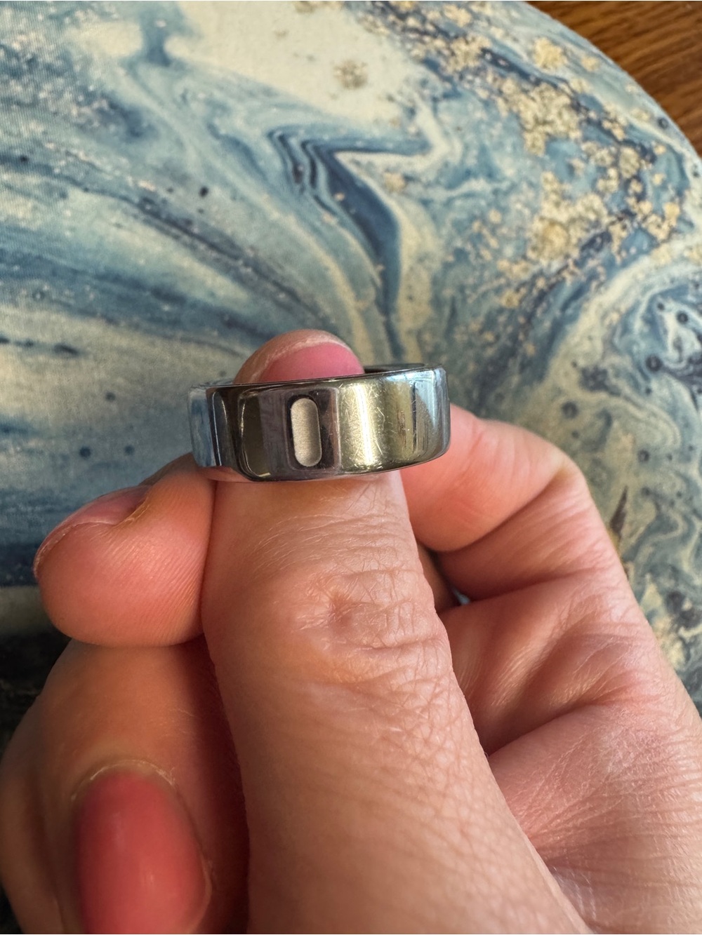 Oura Ring 4 /Silver/ Size 8